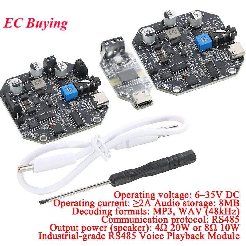 modulo-de-reproducao-de-voz-industrial-rs485-20w-2a-placa-de-Audio-mp3-wav-para-transmissao-com-porta-serial-e-download-de-arquivos-usb-cx-b20f-485