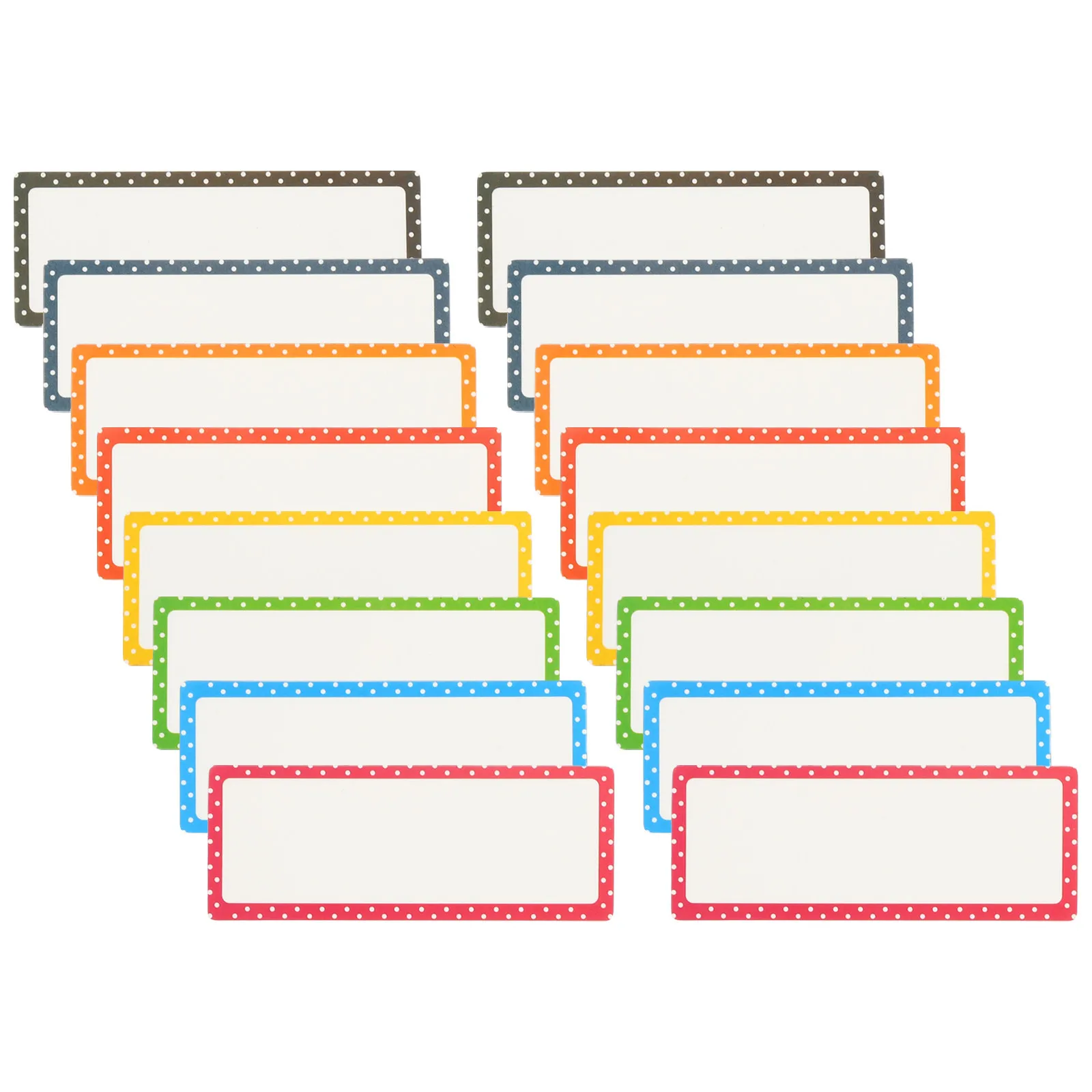 

16 Sheets Dry Erase Magnetic Labels Reusable Writable Name Tags for Whiteboard Refrigerator Classroom Office Scheduling