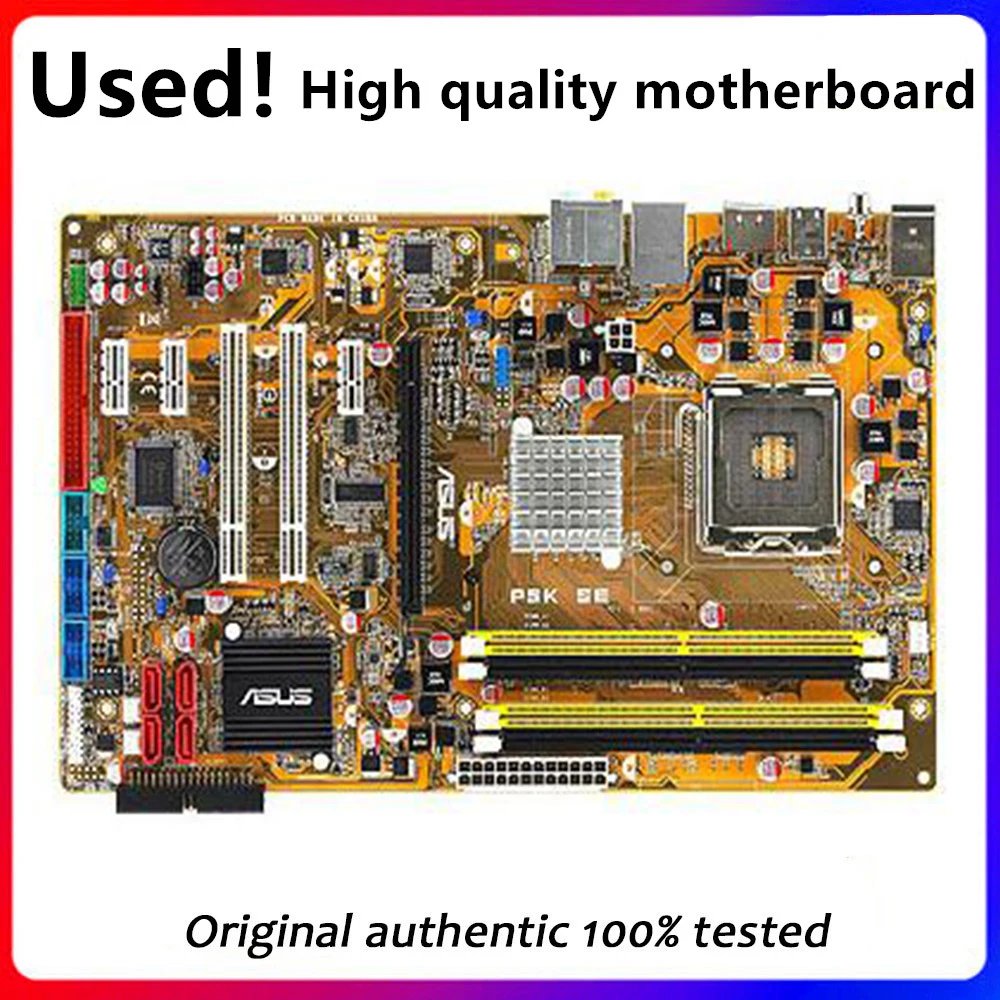 

For Asus P5K SE Desktop Motherboard P35 Socket LGA 775 DDR2 Original Used Mainboard On Sale