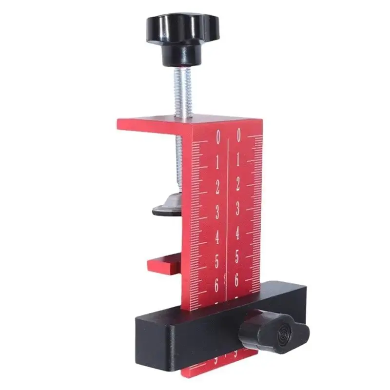 AEE4-Cabinet Door Mounting Positioner Adjustable Cabinet Door Mounting Clip Cabinet Door Installation Auxiliary Tools
