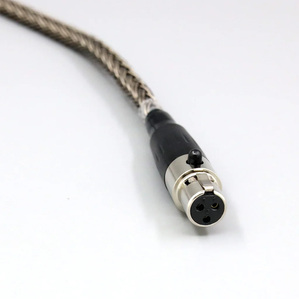 AKG Q701 K702 K271 K272 K240 K141 K712 K181 K267 K712 8838용 16코어 그레이 실버 도금 이어폰 케이블