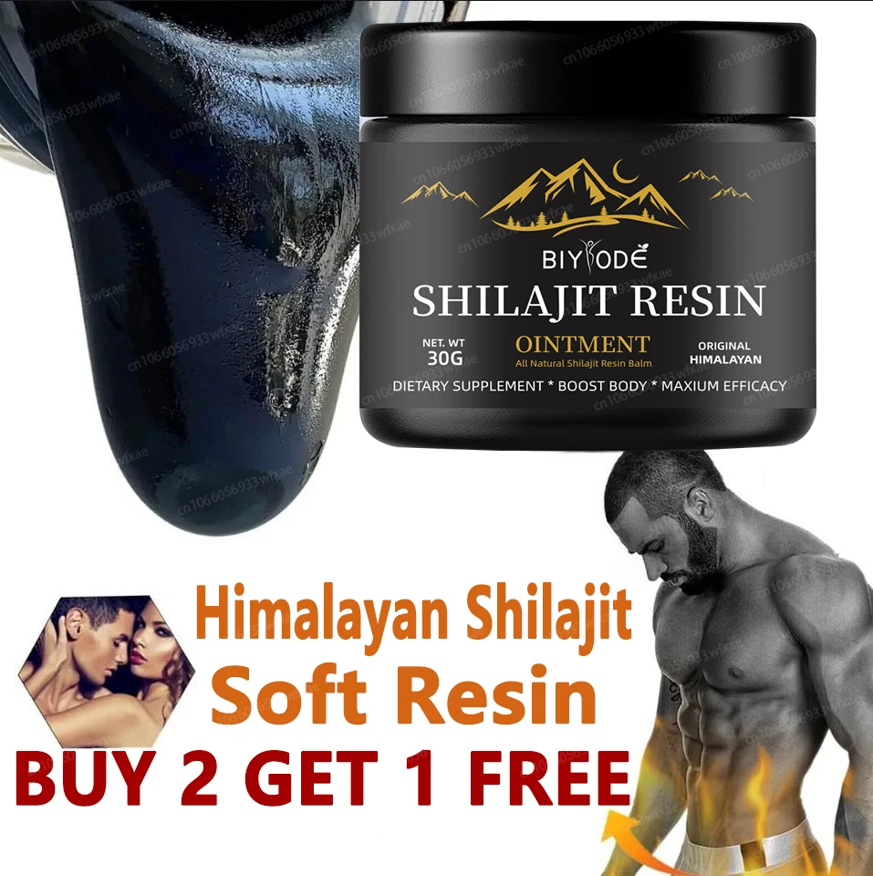 Himalayan Shilajit Resin Gummies 85+Trace Minerals Energy Boost Help With Muscle Recovery Immune Support