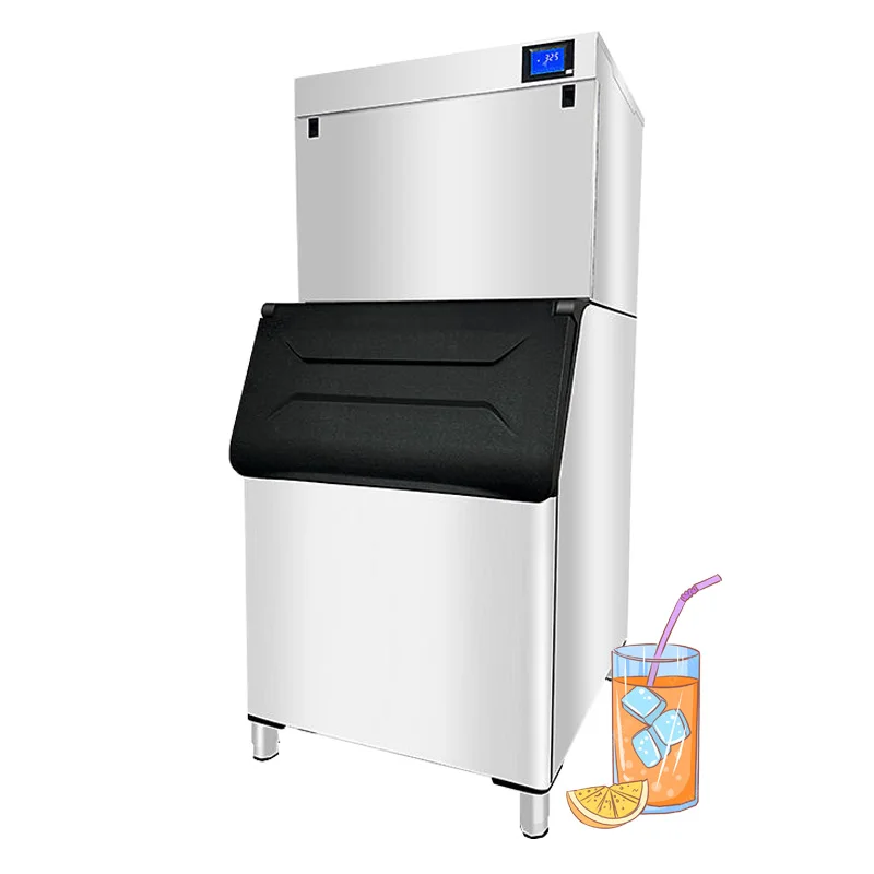 Ice Block Making Machine 200kg 24h Automatic Ice Cube Machines Ice Maker Machine Commercial For Food Beverage Shop
