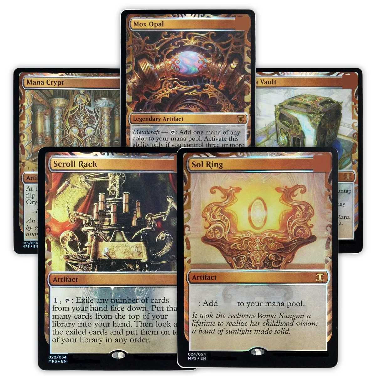 MPS | Mana Vault | Sword of Fire and Ice | TCG M Proxy Cards Foil Custom Top Quality Game Collection Trading Cards
