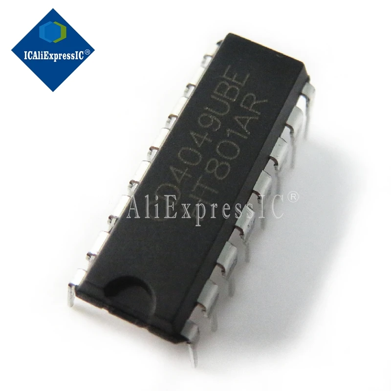 

10pcs/lot CD4049UBE CD4049BE CD4049 DIP-16 In Stock