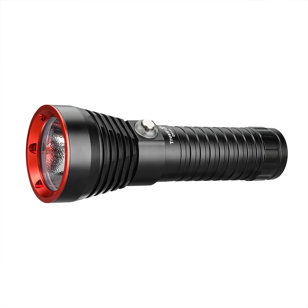 Trustfire 1350Lm Waterproof Diving Flashlight Dive Underwater 50 Meter LED Torch Lamp Light Camping Lanterna use 26650 Battery