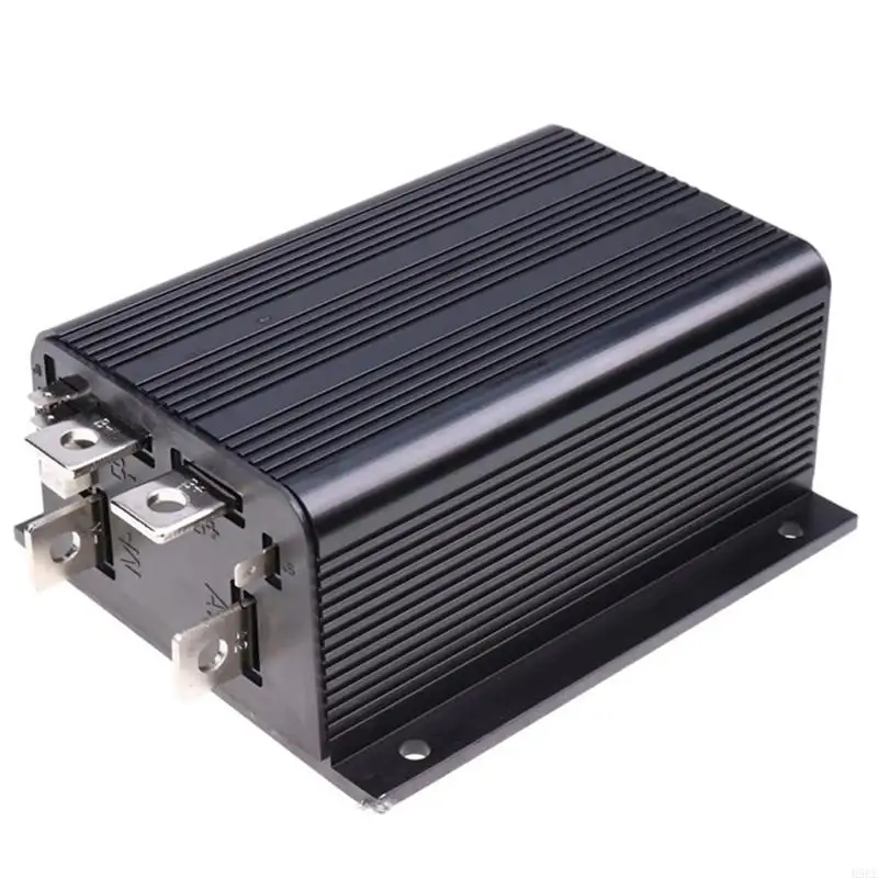Golf Cart Motor Controller 36V 275A 9-Pin Replacement Unit for 1980-1994 Cart Repair, Ribbed Heat-Sink Housing with H9EE