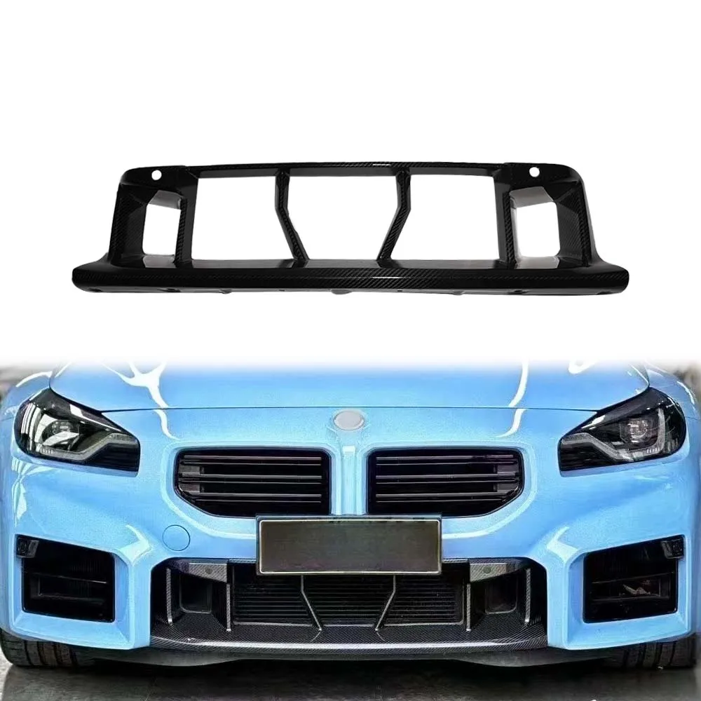 Dry Prepreg Carbon Fiber Front Bumper Lower Vents for BMW G87 2023 for BMW M2 Quality Car Bumpers