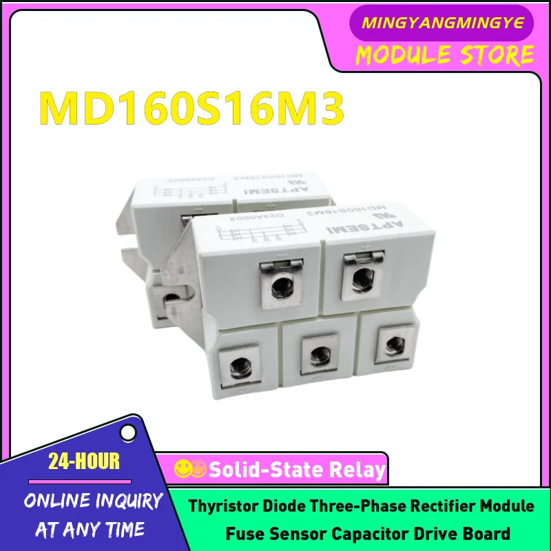 MD250S16M3 MD250S18M3 MD100S18M3 MD160S16M3 MD160S18M3 MD200S16M3 MD200S18M3 MD100S16M3 Three phase rectifier bridge module