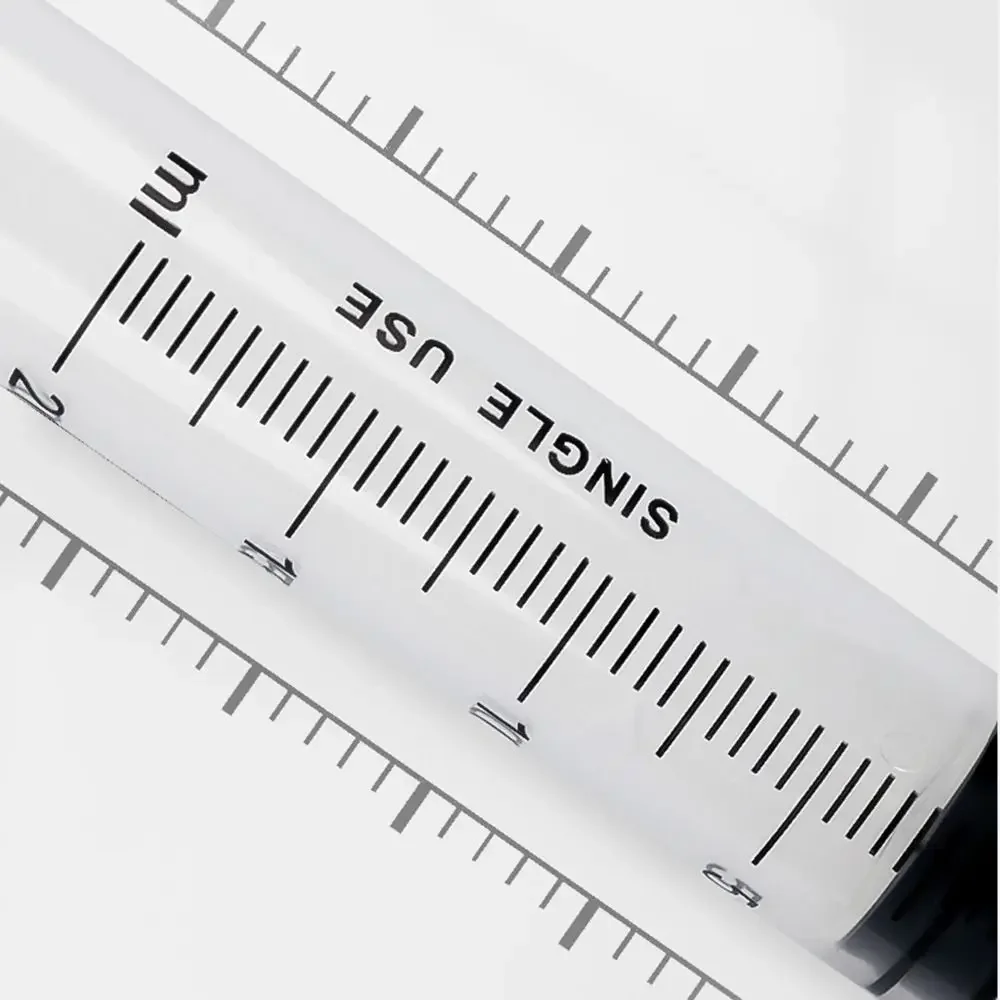 5ml/10ml Pet Animal Feeding Syringe Large Syringe Rubber Stopper Disposable Pump Measuring Scale for Dog Cat Puppy Kitty Hamster