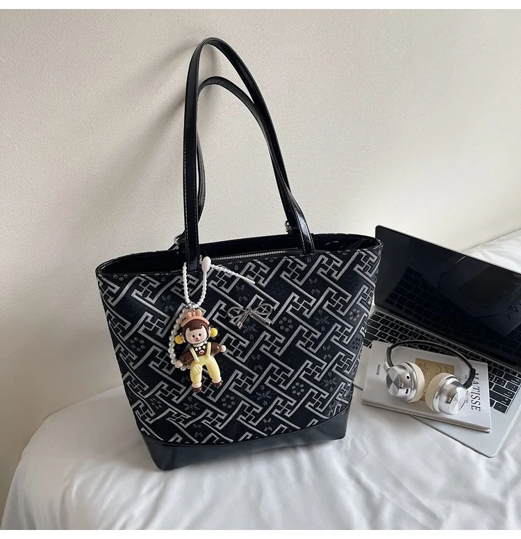 

‌2025 Large Tote Bag Women Work Purse Oversized Shoulder Bag Premium PU Leather Waterproof Office Commuter 3-Day EU Delivery