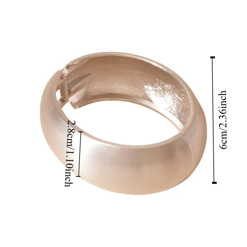 سبيكة واسعة مفتوحة الإسورة الذهب والفضة الأقلية تصميم الكفة أساور مجوهرات اكسسوارات مبالغ فيها مبالغ فيها سوار هدية #6