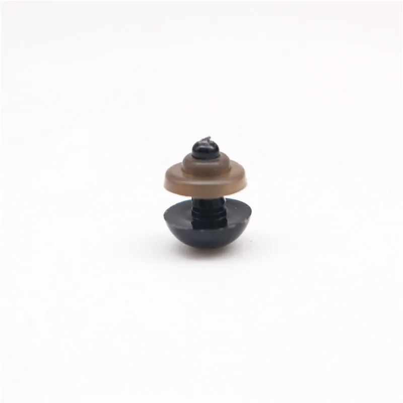 5-18mm Black Plastic Eye For Craft Doll Decoration Accessories Safety Eyes Amigurumi For Toy Animal Eye Doll Toys 50/100pcs