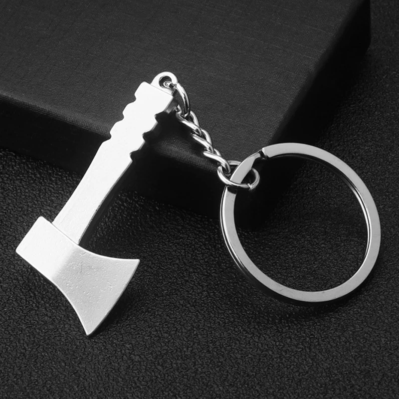 TOOL SERIES Axe Car Keychain Rings Portable Mini Tools Key Ring Pocket Axe Keychain Car Accessories Fashion Jewelry Gifts