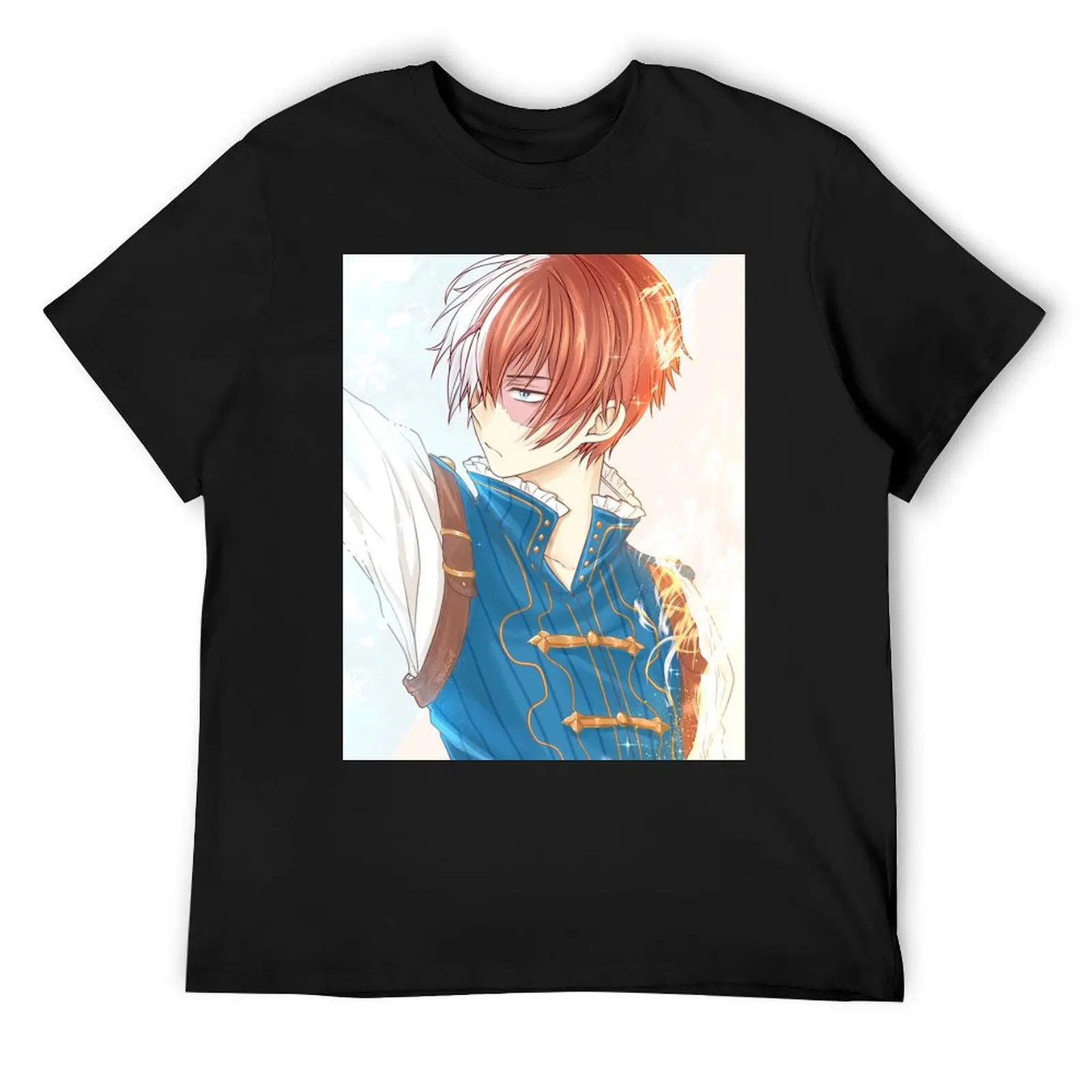 

Todoroki notebook T-Shirt summer tops sublime clothes t shirt men