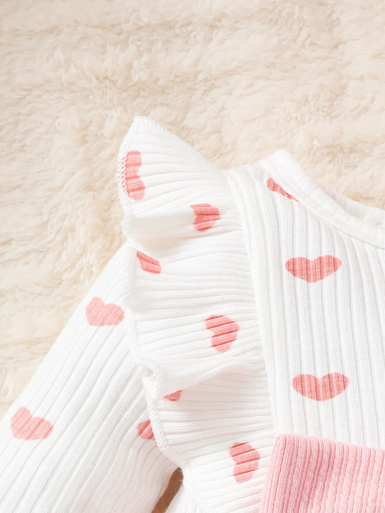 Neugeborenes Baby Mädchen Kleid Tüll Kleid mit kleinen Flügelärmeln und Stirnband Geeignet für 0-9 Monate Süßes Baby Mädchen Herbst Prinzessinnenkleid – Detail 3