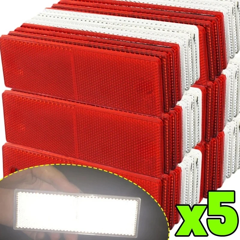 

Reflective Strip for Truck Bicycle Trailers Conspicuity Tape High Visibility Safety Decal for Blind Spot Night Driving Universal