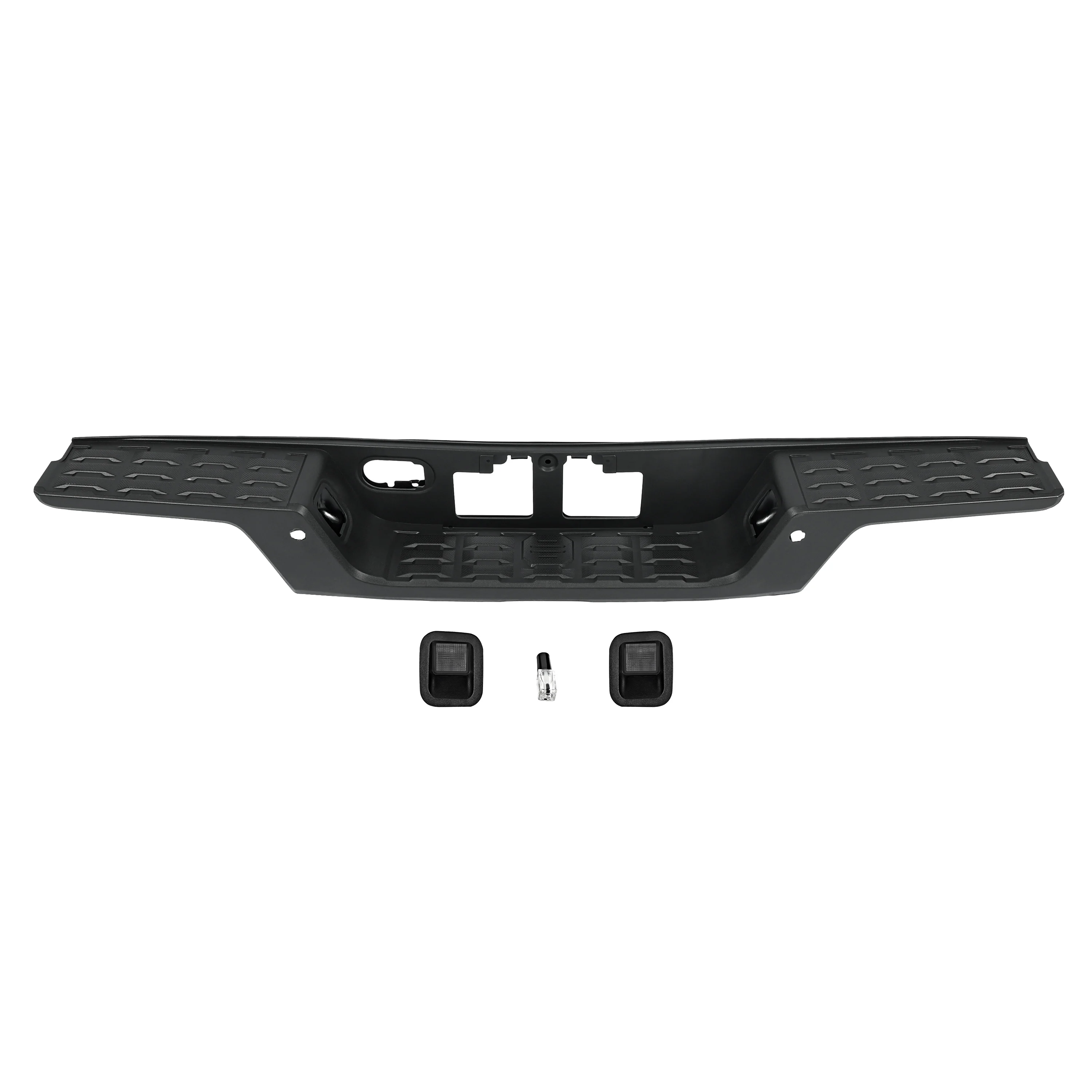 

NEW Textured Black Rear Bumper Step Pad for Tacoma 2016-2023 W/ Park Asst