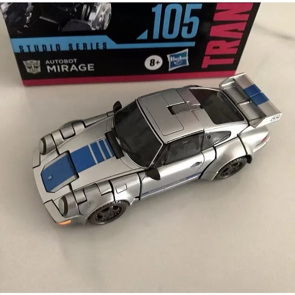ของเล่นฮาสโบร ทรานส์ฟอร์มเมอร์ส SS105 ออโต้บอท มิราจ รุ่นปรับปรุง D-level จากภาพยนตร์ 7 แอ็คชั่นฟิกเกอร์ หุ่นยนต์แปลงร่างเป็นรถ ของสะสม ของขวัญ