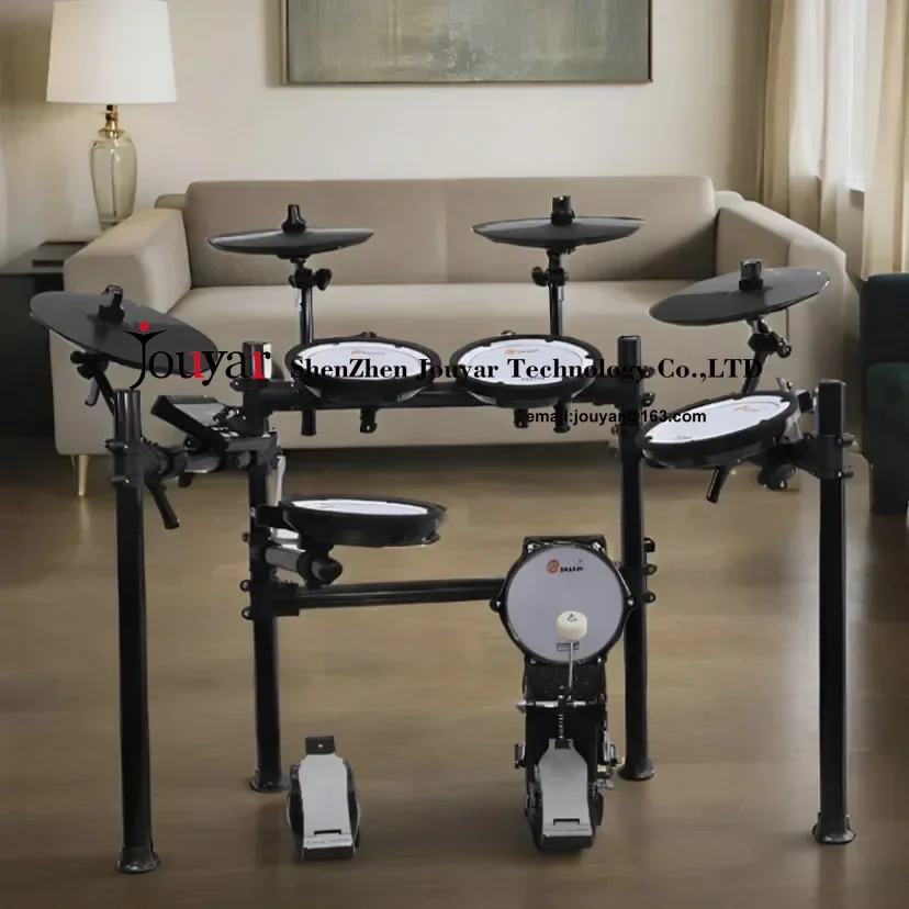 

New Five Drums Three/Four Cymbals Electronic Drum set 9 upgraded