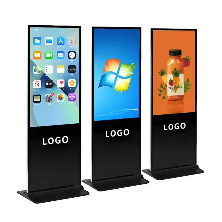 43Inch HD LCD Vertical Advertising Machine Smart Digital Signage Display