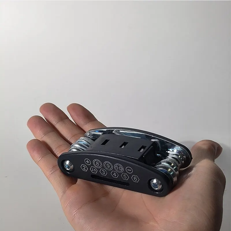 Портативная головка для горного велосипеда 16 в 1, универсальный гаечный ключ, многофункциональный инструмент для велосипеда, отвертка, инструменты для ремонта мотоцикла и велосипеда