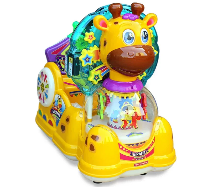 Turkey Wonderful Fawn Kiddie Ride Coin Operated Swing Ride On Toy Electric Swing Game Machine