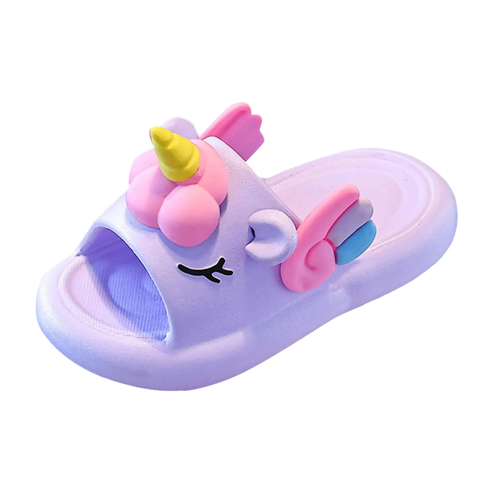 

Тапочки для маленьких девочек, детские тапочки с милым рисунком, детские домашние нескользящие тапочки на толстой подошве для родителей и детей, нечеткие тапочки для девочек