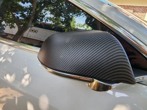 Rearview Mirror Shell Replacement Cover For Tesla Model 3 (highland)2018-2024/Model Y Exterior Side Mirror Caps Replace Parts