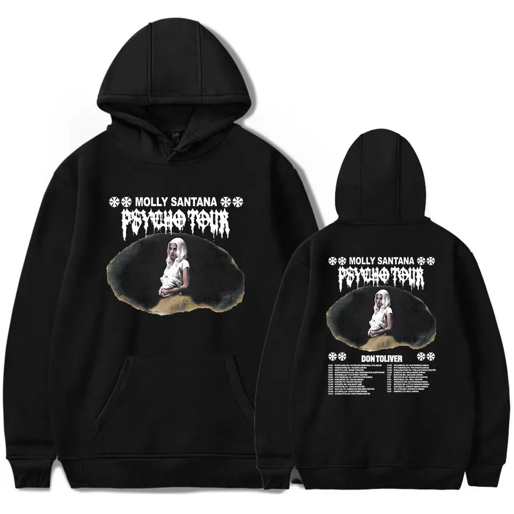 

Molly Santana Merch Hoodie For Men/Women Unisex Winter Long Sleeve Sweatshirt Hooded Streetwear Top