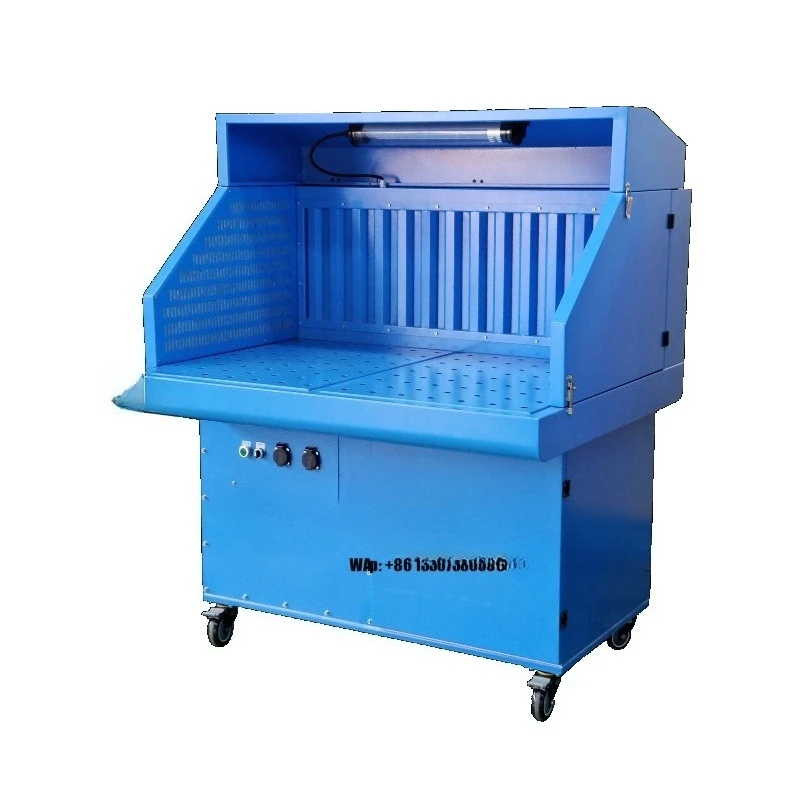New Condition Horizontal Dry Grinding Table Woodworking Sanding Polishing for Stone Dust Collection Welding Downdraft Table