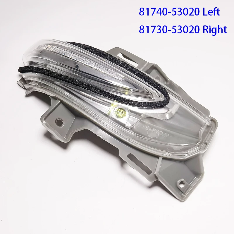 

FOR LEXUS ES240 ES350 IS250 IS300 LS460 LS460L LS600H LS600HL Side Mirror Light Turn Signal OEM 81730-53020 81740-53020