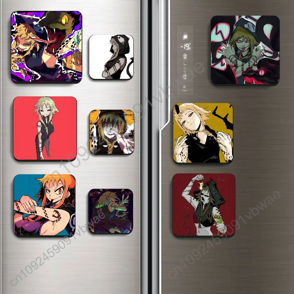 

Hip-hop trend Medusa Gorgon BestSelling Refrigerator Magnetic Sticker Fridge Magnets Adhesive to Metal Surfaces Leaves