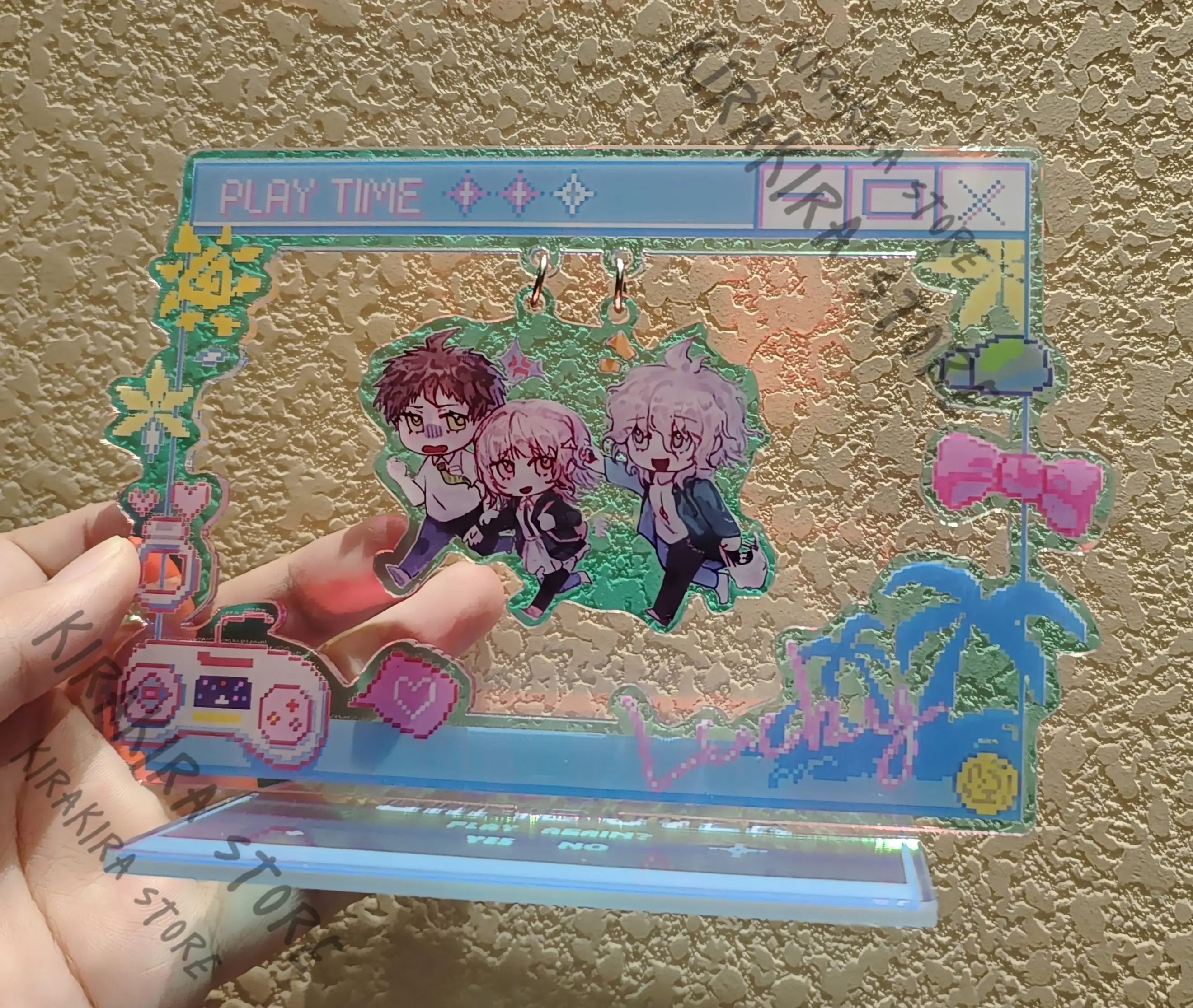 

Danganronpa Hinata Hajime Acrylic Standing Sign Colour Swing Nagito Komaeda Nanami ChiaKi Anime Stand Plate Indicative Board