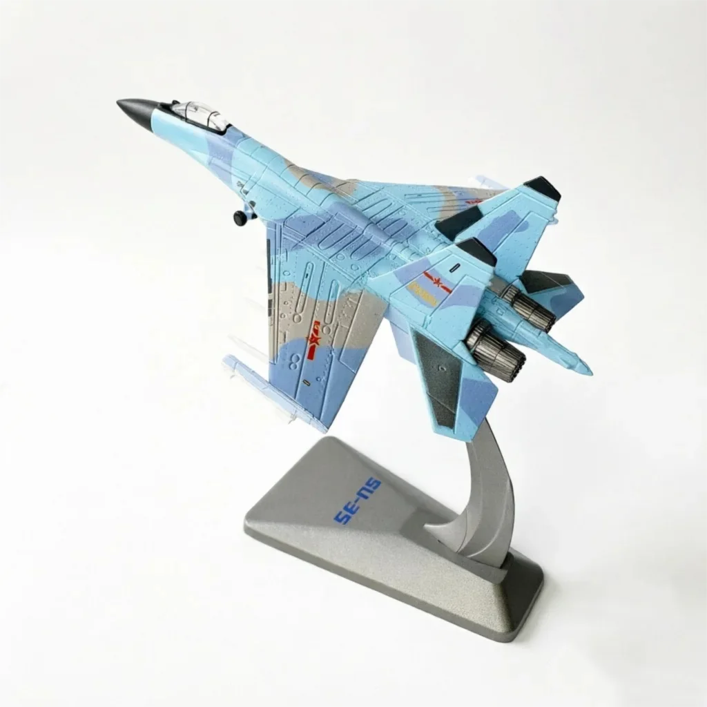 1/144 Chinese Air Force Su35 Super Vigilant Fighter Jet Alloy Military Model Aircraft Replica Adults Fun Gift Aviation Souvenir