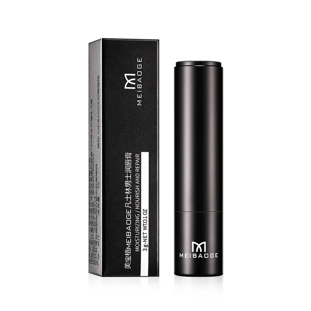 Men's Lip Balm Moisturizing Anti Cracking Repair Nourishing Lipstick Men Skin Hydrating Products Care Lips X6w9