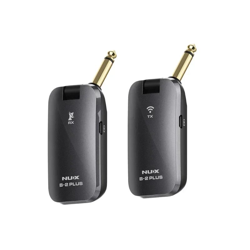 NUX-B-2 Plus Wireless Guitar Transmitter, 2.4GHz Microphone, 60ft Line of Sight,Guitar wireless transceiver