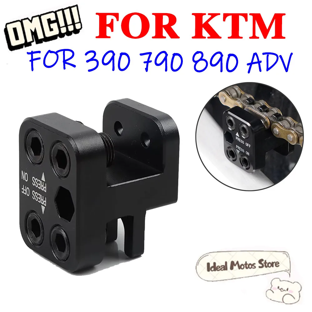 

Инструмент для обжима звеньев цепи мотоцикла Master Link для цепей 50, 520, 525, 530 для KTM 390, 790, 890 Adventure, 250, 790 ADV, 790ADV