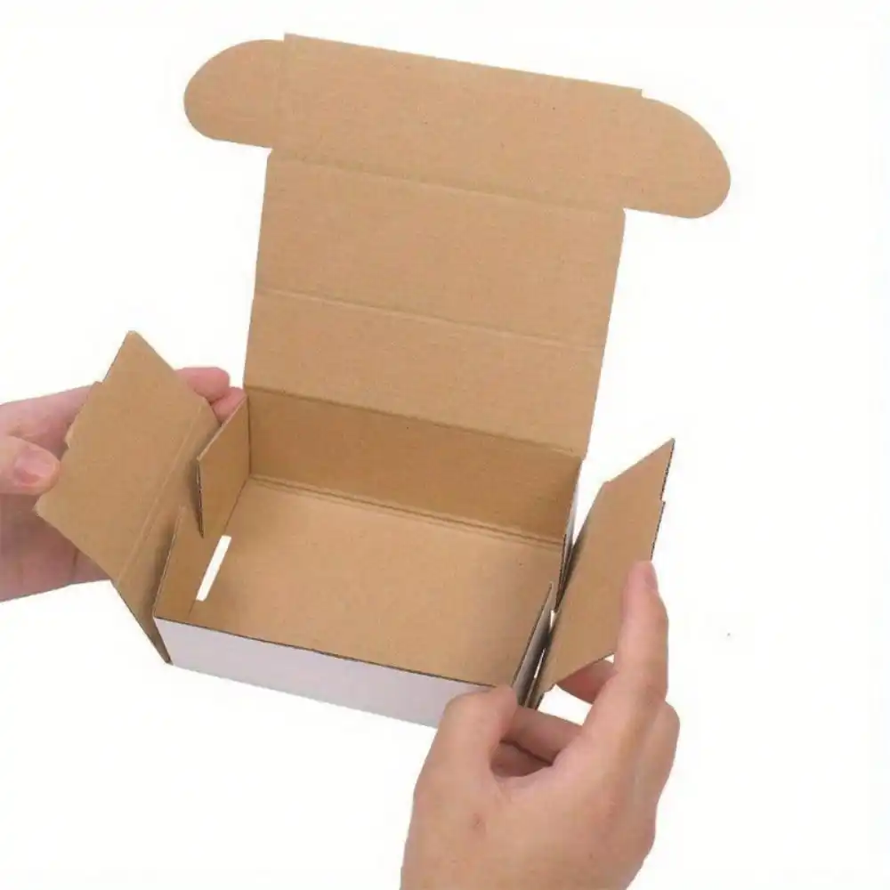 White Corrugated Shipping Mailer Packing Box Boxes 6x4x2 6x4x3 6x4x4 50 100 200