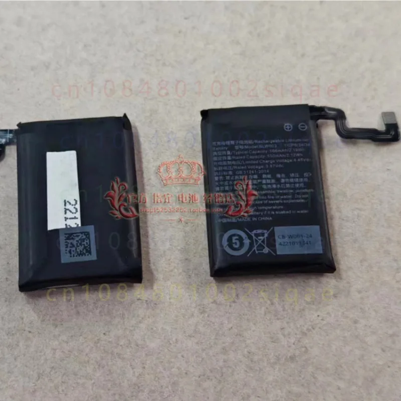 1PCS 550mAh Li-Polymer Battery BLW003 FOR OPPO Watch 3 Pro OWW211 Curved Display Smartwatch Accessory