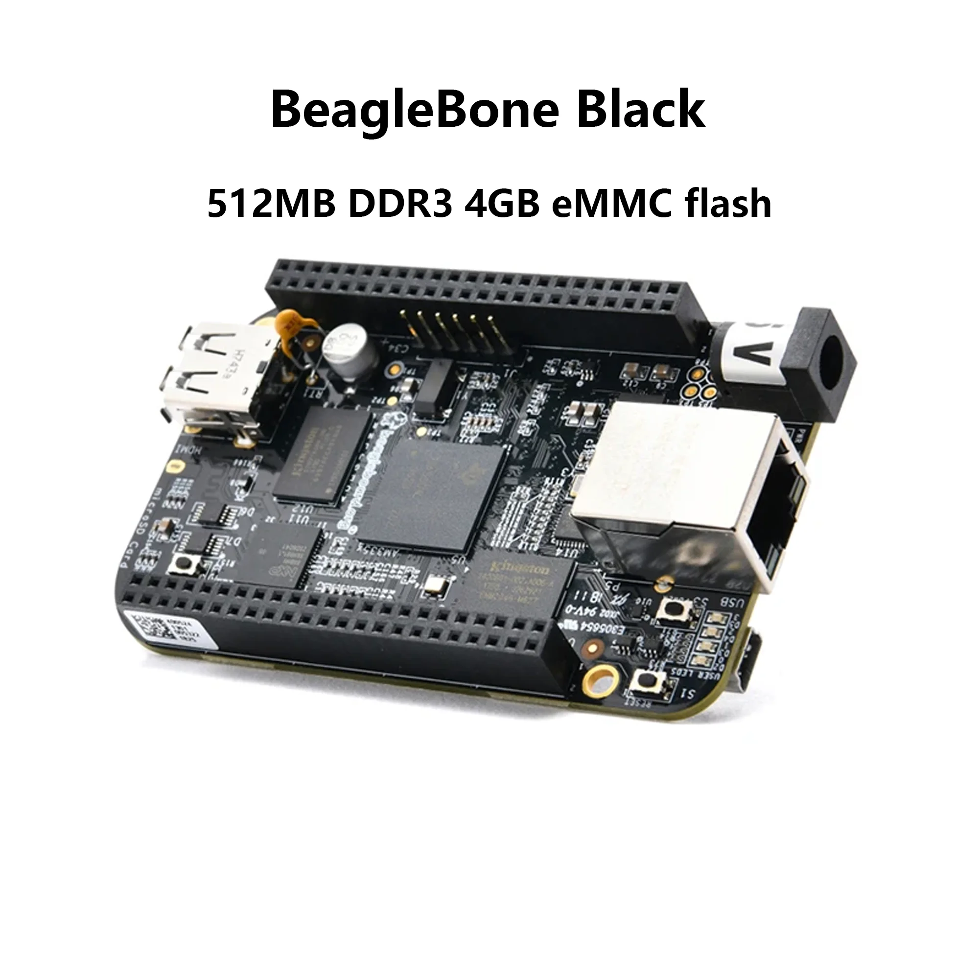 BeagleBone Black TI AM335x Cortex-A8 Development BB-Black Rev.C 512MB DDR3 4GB eMMC flash