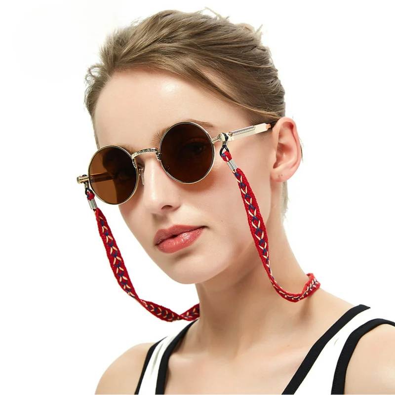 Eyeglasses Chains Fashion Eyeglass Straps Glasses Lanyard Retainer Cord Multicolored Sunglasses Strap for Women Men