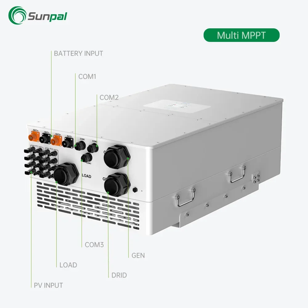 Deye Three Phase Hybrid Solar Inverter 3Kw 5Kw 8Kw 10Kw 16Kw 3 Phase Low Voltage DC/AC Solar Power Inverters EU Warehouse