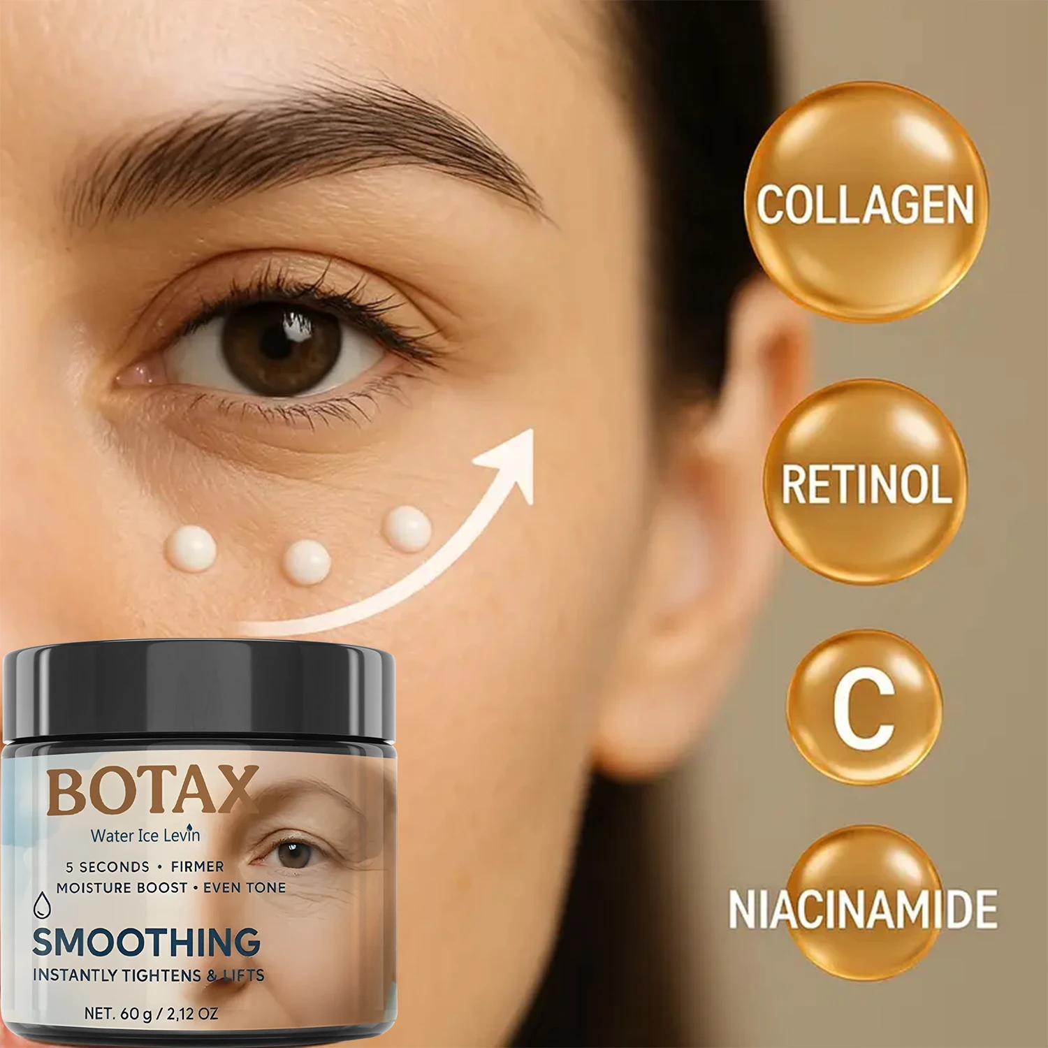 كريم الشتاء للشد والرفع - تأثير مشدد فوري، يرطب وينعم البشرة، formula كولاجين خفيفة #4