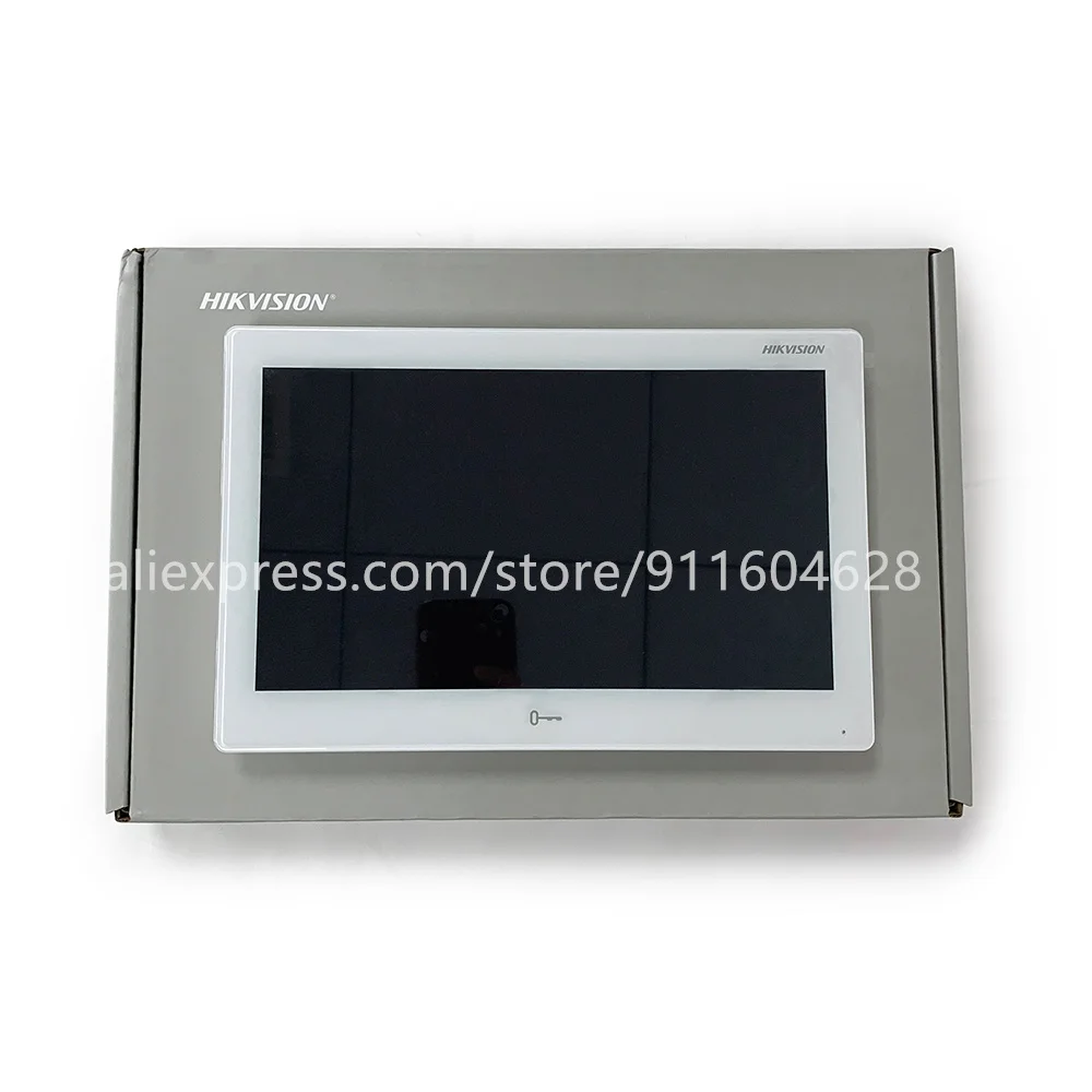 Hikvision DS-KH9510-WTE1(B) 10-inch Indoor Monitor POE IP Video Intercom Screen Android Hik-Connect Indoor Station