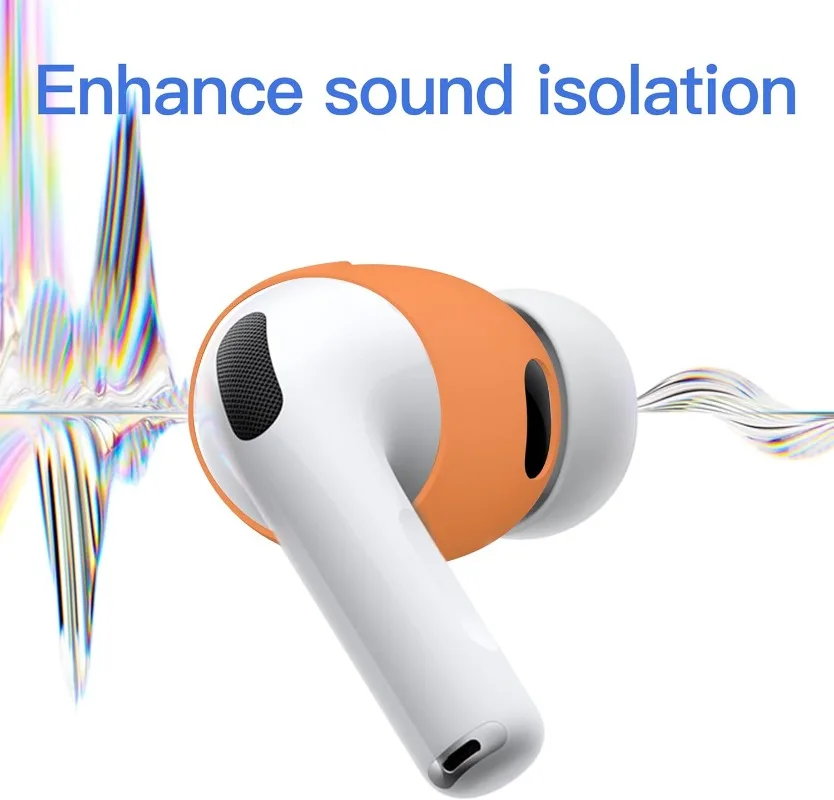 Ultra-thin Eartips for AirPods Pro 3 Silicone Earplugs Anti Scratches Grip Sport Ear Tips For AirPods Pro 3rd Generation 2025 image 4