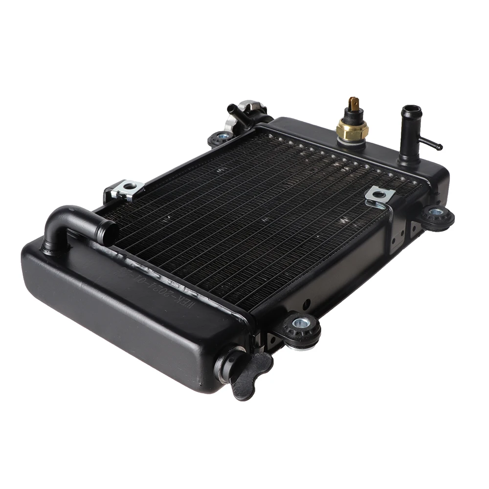 

Motorcycle Radiator Water Cooling Engine Cooler 12V Cooling Fan for 200cc 250cc Moto Quad ATV UTV Motorcycle Accessories