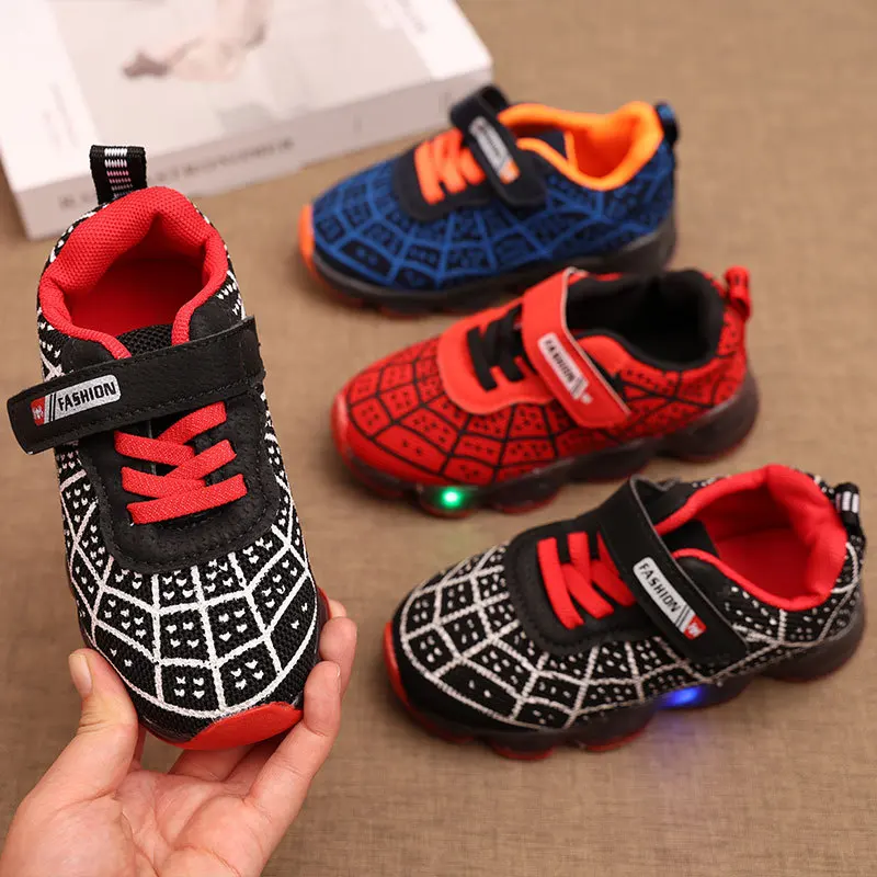 

Children's Sneakers Spiderman Boys Casual Shoes Spring Summer New Breathable Student Shoes Kids Casual Shoes for 1-12 Y