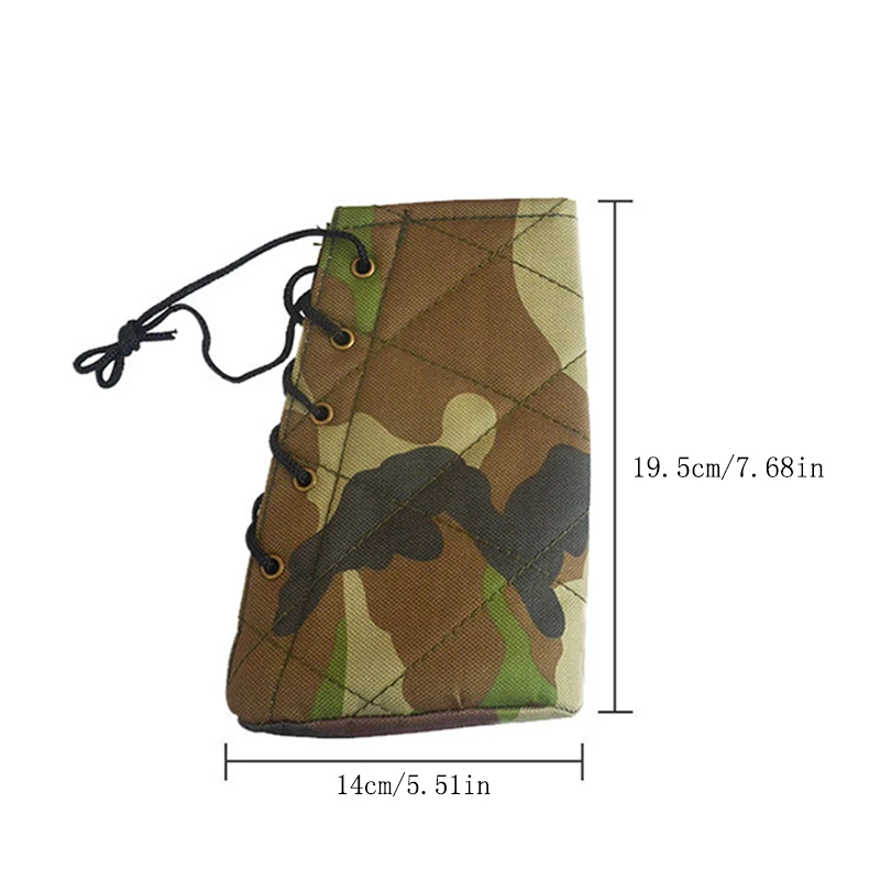 Outdoor Hunting Stock Protector, Tethered Rear Stock Buffer Holster