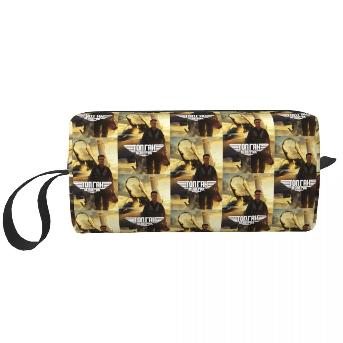 

Индивидуальная популярная пленка Maverick Top Gun, дорожная косметичка для женщин, органайзер для туалетных принадлежностей, женский набор для хранения косметики